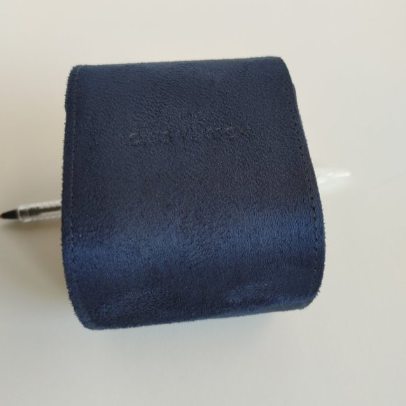 Authentic Louis Vuitton watch Case in Navy blue - Picture 2 of 7